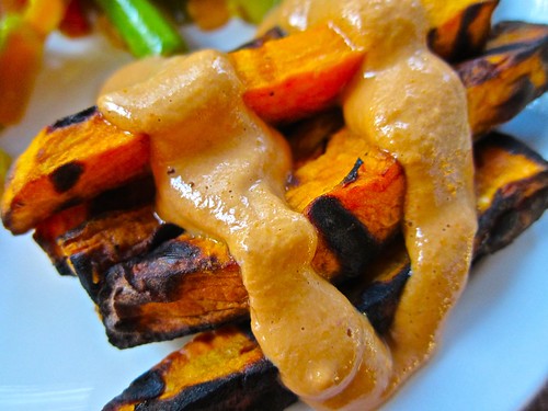 Sweet Potato Fries with Cashew Ketchup