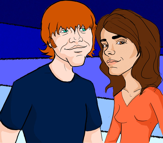 Rupert and Emma by dovelovesredheads