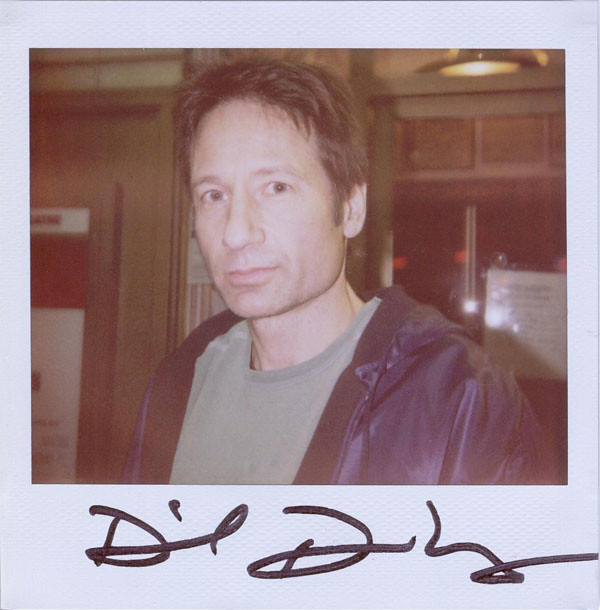 David Duchovny by Portroids Polaroid Portraits