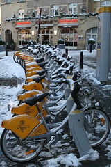 Public-use bikes in Brussels