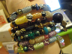 Bracelets with new beads