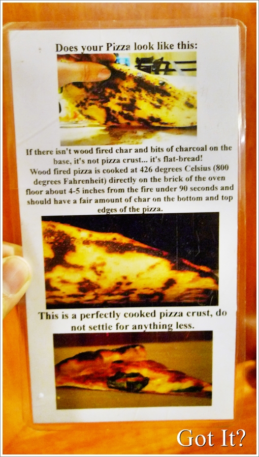 Charred Pizza Crust