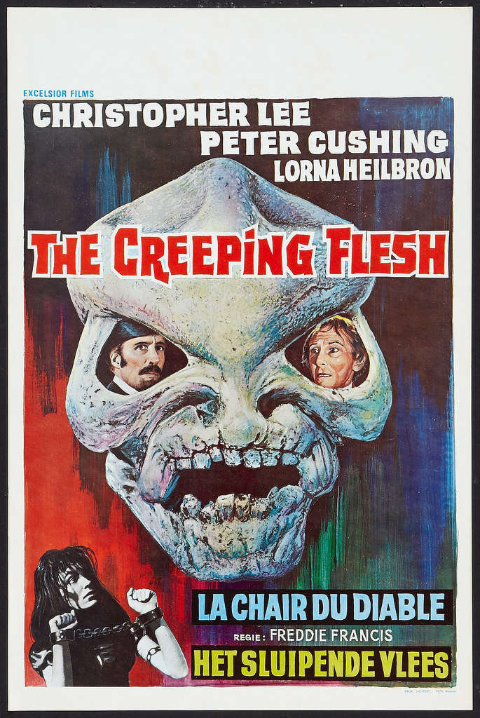 The Creeping Flesh Lot (Columbia, 1972) Belgian Poster