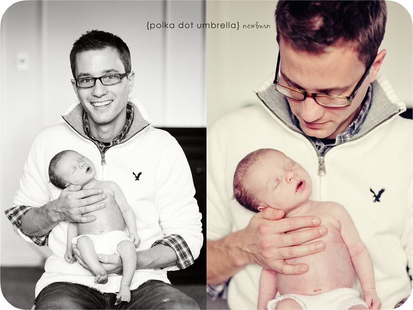 {baby and dad}