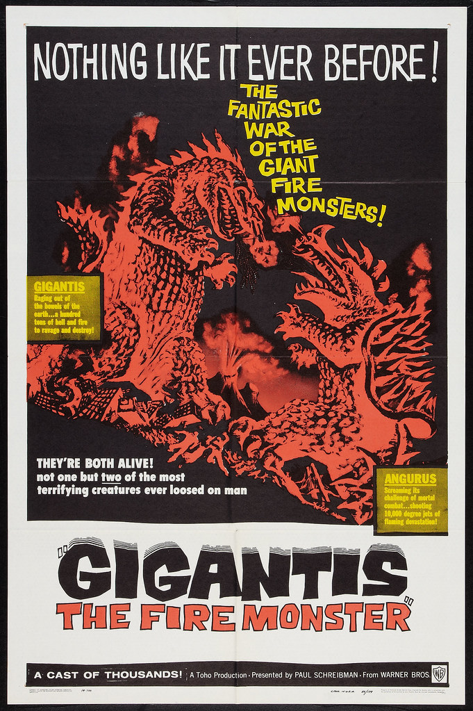 Gigantis the Fire Monster (Warner Brothers, 1959)
