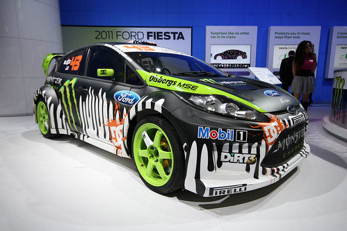 Ford Fiesta Monster Rally car