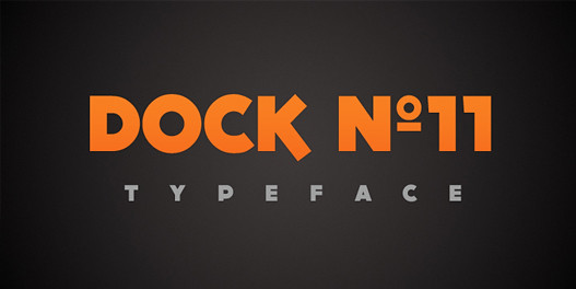 DOCK11 - typeface