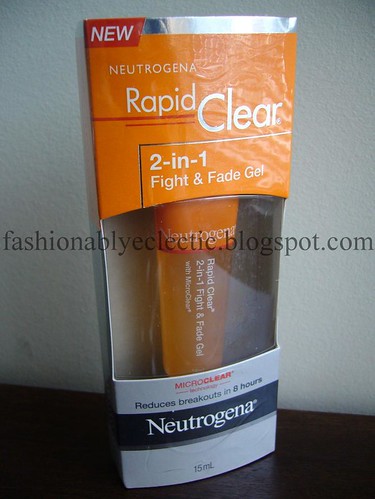 Neutrogena Rapid Clear 2-in-1 Fight & Fade gel