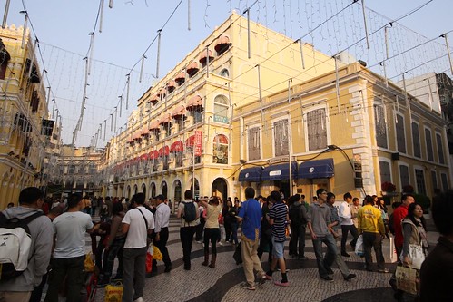 Shops in Senado Square, Macau
