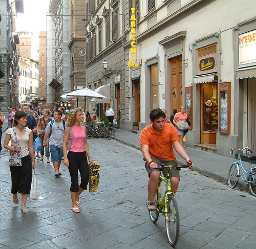 walkable Florence (by: Thomas Hawk, creative commons license)