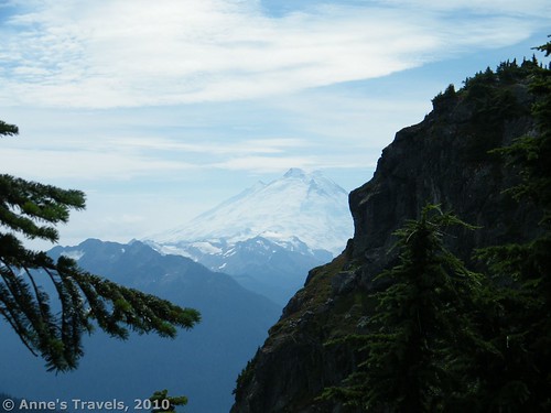 Mt. Baker, as seen from part way up the Winchester Mountain Trail, Mt. Baker-Snoqualmie National Forest, Washington