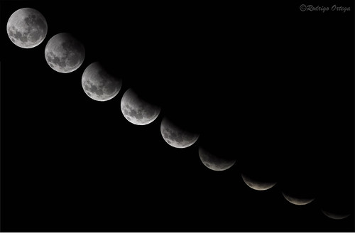 Fases del Eclipse Lunar