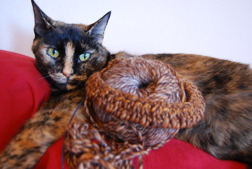 Kudzu-colored yarn