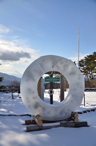 Huge wreath of ice@Seisenryo,Kiyosato.