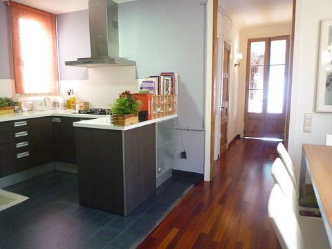 Kitchen-Apartment for rent-Barcelona