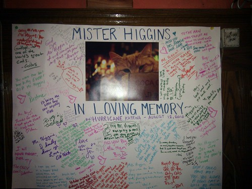 Higgins we will miss you