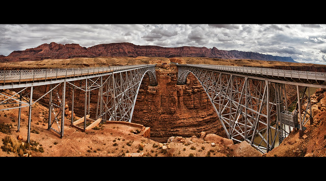 navajo bridge - arizona by Dan Anderson.