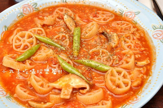 亞堤-野菇蕃茄肉醬麵2