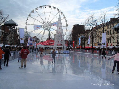 Ice Rink in Brussels, Belgium