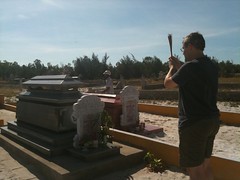 giving incense at the tomb