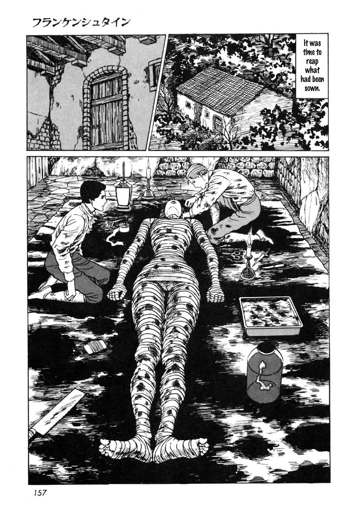 Junji Ito - Frankenstein, Page 157