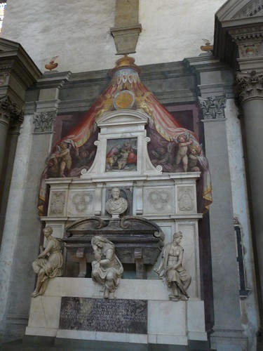 Tumulo de Michelangelo Buonarroti - Santa Croce