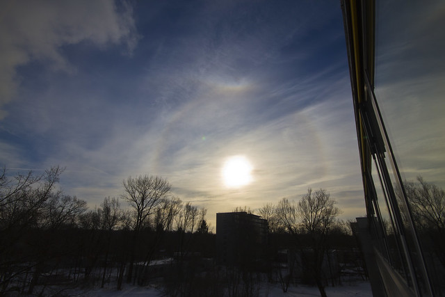 upper tangent arc and 22 degree halo
