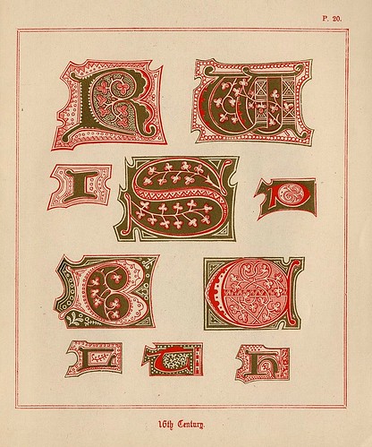 014- Medieval Alphabets and Initials 1886- F.G. Delamotte- Copyright 2006 illuminated-book.com& libros-iluminados.com