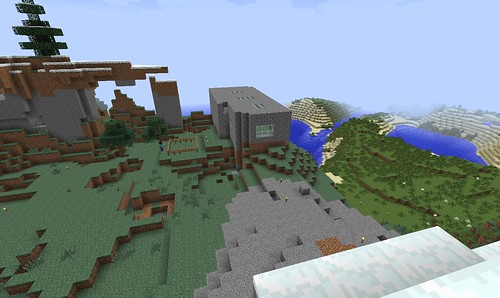 View of our 2nd Generation Minecraft Hou by Wesley Fryer, on Flickr