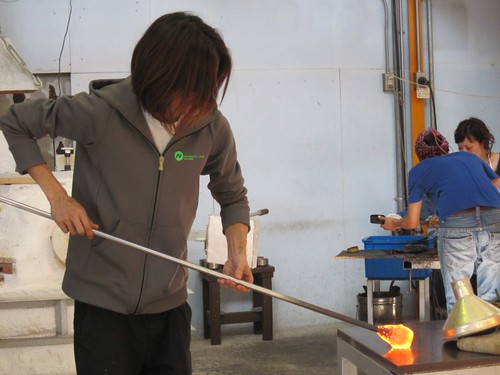 Glass blowing experience
