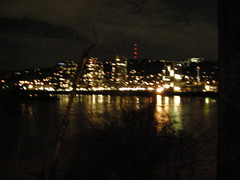 South Waterfront at night