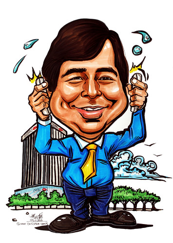 Caricature for HSBC 091210