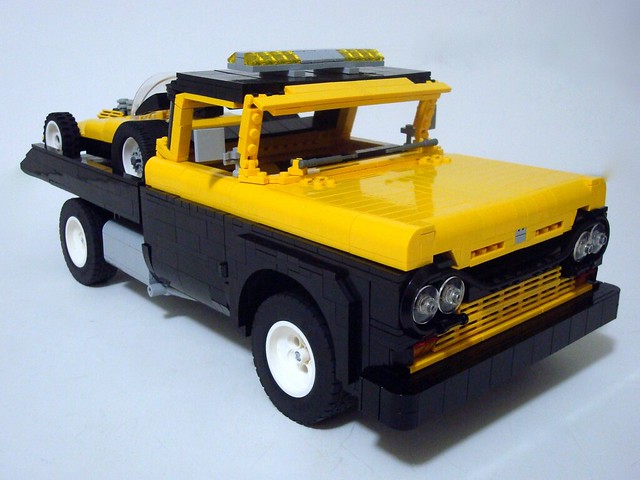 black ford yellow lego top pickup bubble build martins challenge lino 60 lugnuts 1960 flatbed f250 60sera byrandomappointment