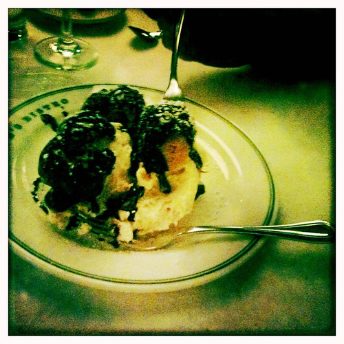 Mr B's cream puff dessert.  Oy.