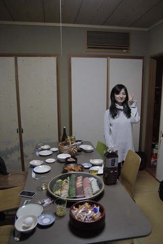 Maiko, before dinner is served