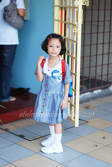 Her first step to preschool