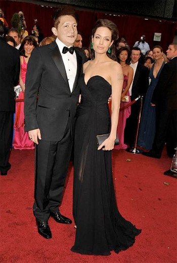 Jonal Chong with Angelina Jolie