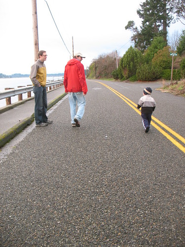 Walking with uncles