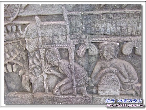 吳哥城-市集雕刻
