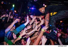 Method Man crowd-surfing - Wu-Tang Clan @ Sonar