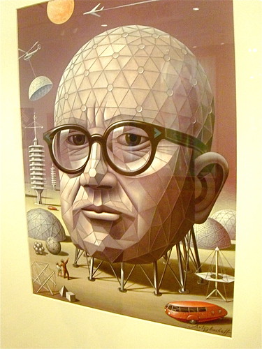 47  143/365  Another pseron I dig; Buckminster Fuller
