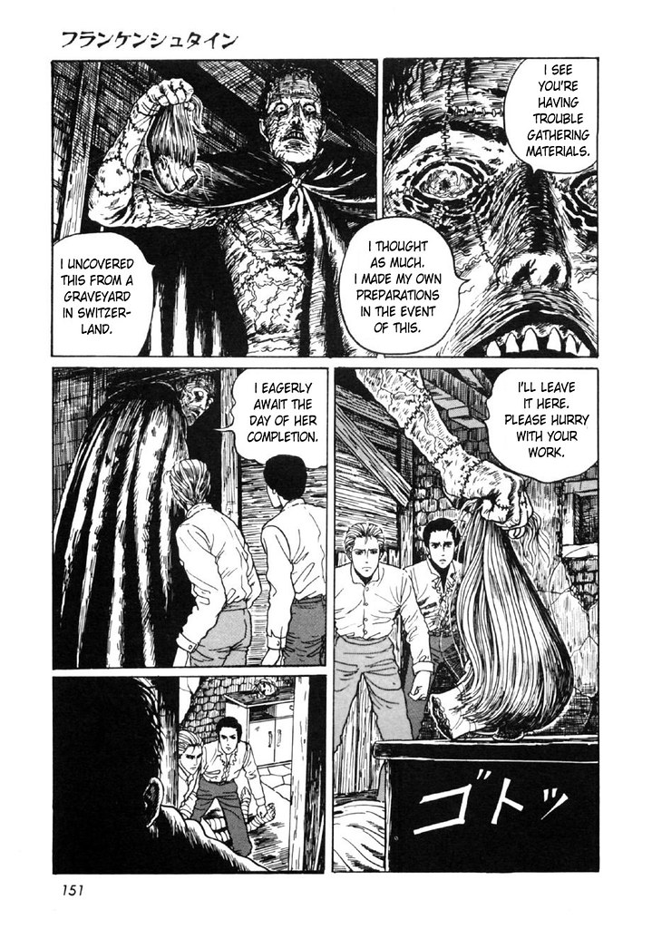 Junji Ito - Frankenstein, Page 151