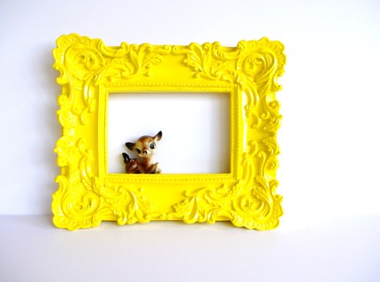 Yellow-Bliss-Baroque-Frame-From-Amye-123-On-esty