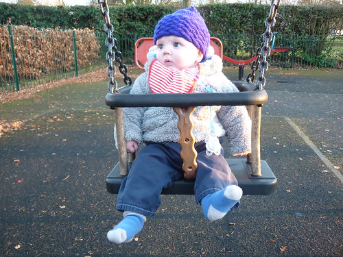 Thomas' First Solo Swing