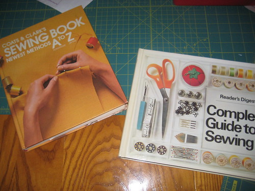 Thrift Store Sewing Books