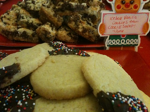 Icebox Vanilla Cookies from Cookie Swap