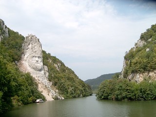 Statuia lui Decebal - Golful Mraconia, România