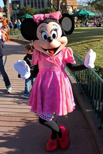 Meeting Minnie Mouse