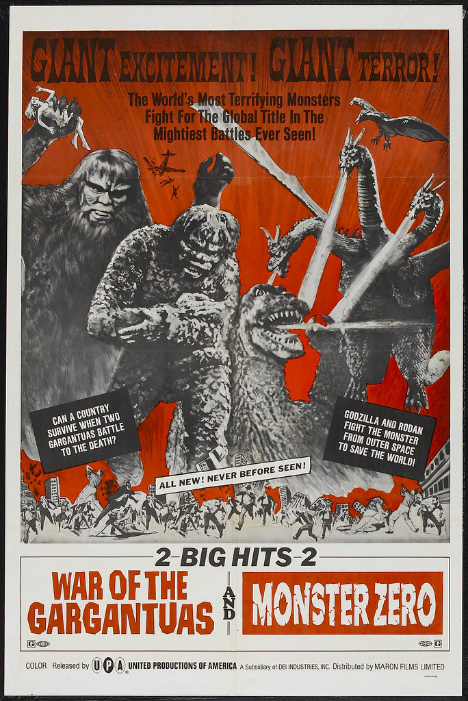 War of the Gargantuas_Monster Zero Combo (UPA, 1966)