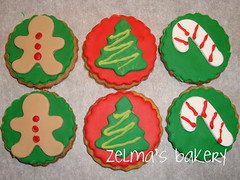 Sugar Cookies - Christmas Assortment - small rounds